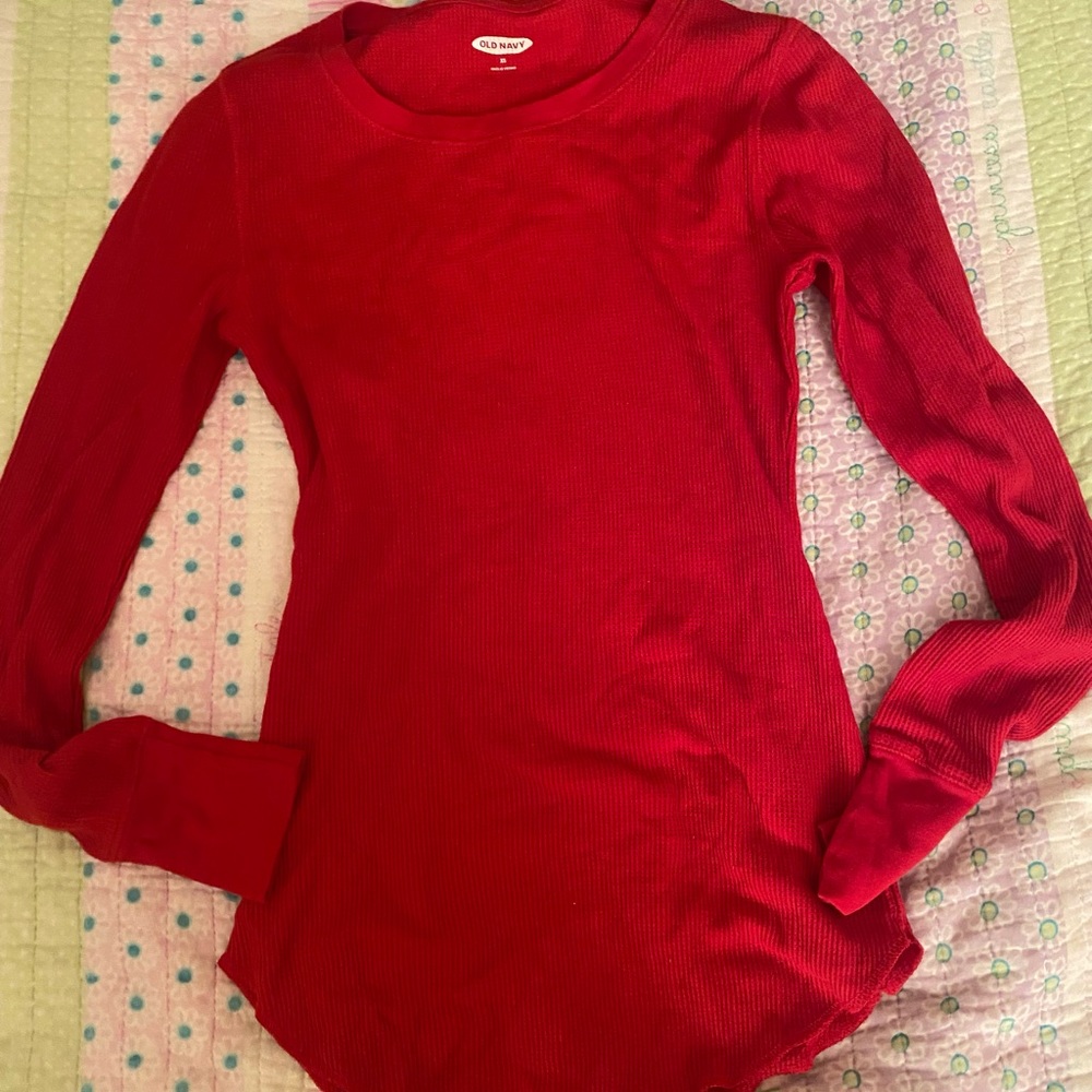 Red long sleeve